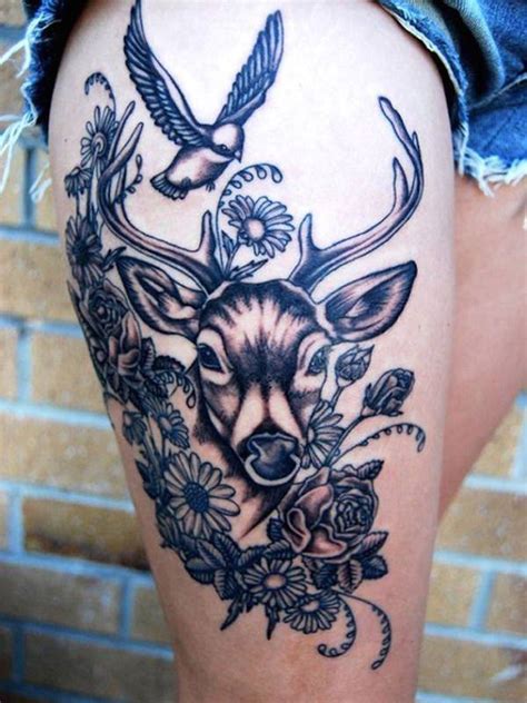 thigh to butt tattoo|195 Thigh Tattoo Ideas to Flaunt Your Style